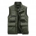 Men's Outdoor Multi-pocket Quick-drying Vest 65344280M