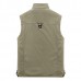 Men's Outdoor Multi-pocket Quick-drying Vest 65344280M