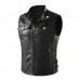 Men's Vintage Lapel Zip Vest 26191888X